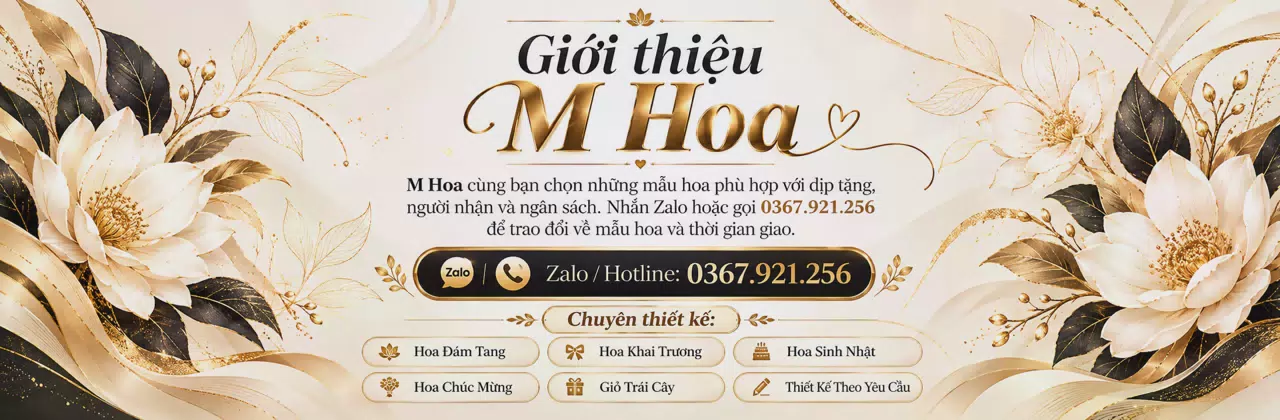 Ảnh bìa Shop hoa tươi Xã Tây Ninh Hoà Khánh Hoà - Hoa gửi trao, tình ở lại